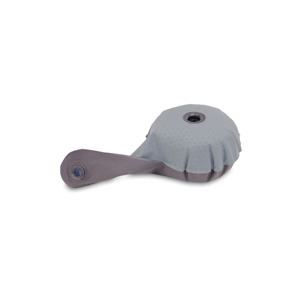 Grey | Exped Mini Mat Pump Image Showing Pump Out Of The Packsack.
