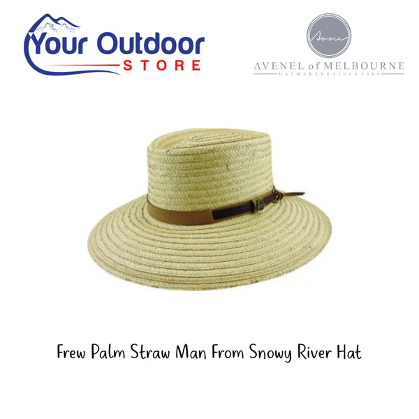 Frew Palm Straw Man From Snowy River Hat