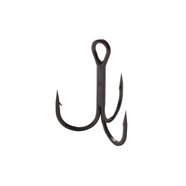 Black / Pack Of 12 | Gamakatsu Round Bend Treble Hook Pack Of 12 Image Showing No Logos Or Titles.