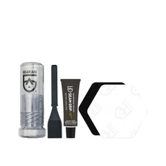 Gear Aid Seam Grip Plus WP Field Repair Kit | Image Showing Package Contents.
