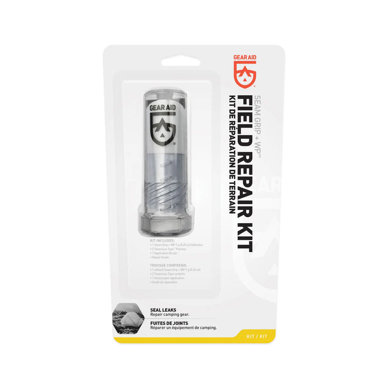 Gear Aid Seam Grip Plus WP Field Repair Kit | Image Showing No Logos Or Titles.