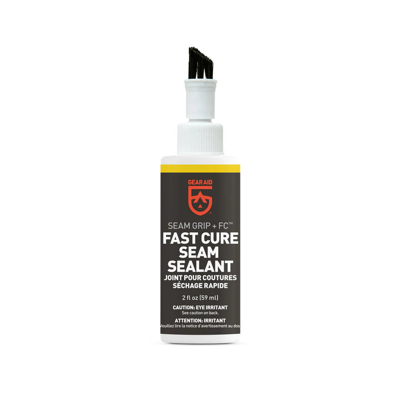 Gear Aid Seam + FC Tent Sealant | Image Showing Bottle Out Of The Packaging.