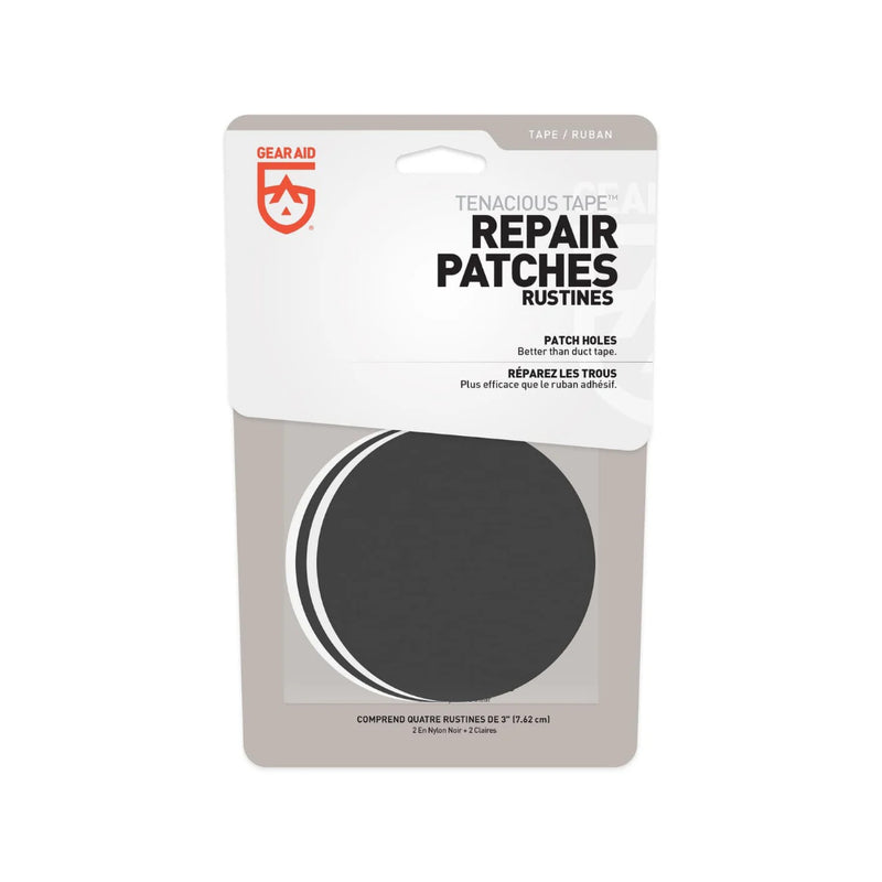 Gear Aid Tenacious Tape Repair Patches | Image Showing No Logos Or Titles.