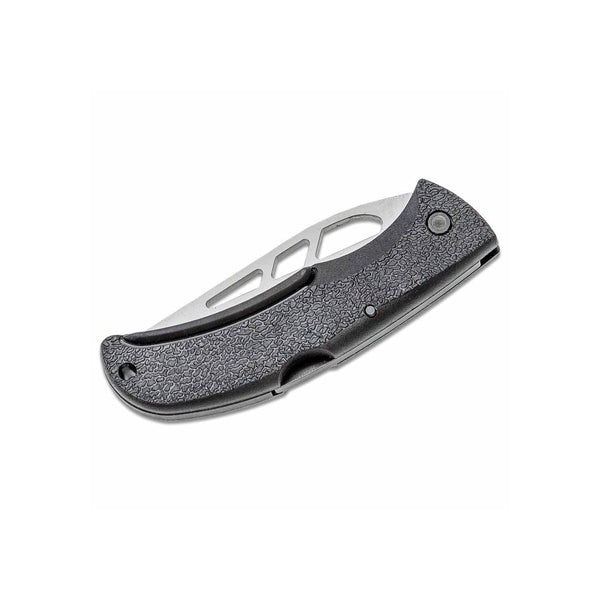 Black | Gerber E-Z Out Skeleton Folding Knife Image Showing Knife Closed.