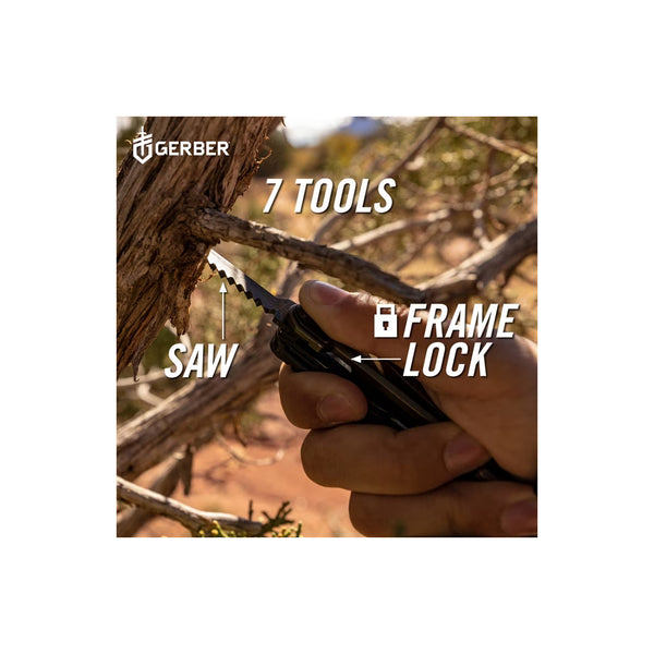 Onyx | Gerber Armbar Scout Multi-Tool Image Showing More Information. 