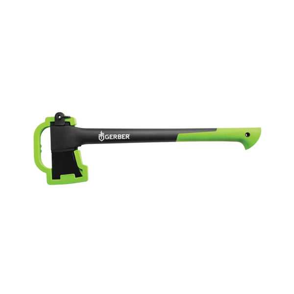 Black/Green | Gerber Axe 23.5 Image Showing Edge Cover.