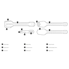 Onyx | Gerber ComplEat Multi Tool Cook Set Image Showing All Features Of The Cook Set.