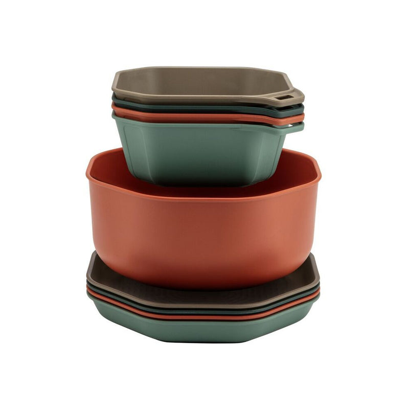 Gerber Complete Tableware Set | Image Showing No Logos Or Titles.