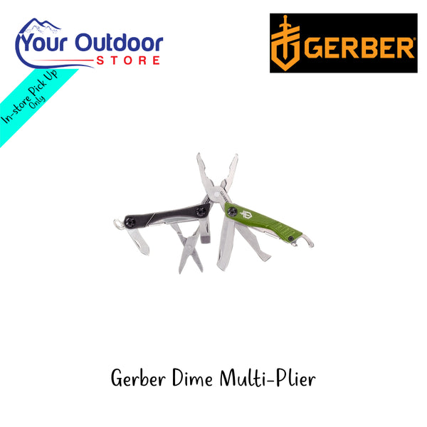 Gerber Dime Multi-Plier | Hero Image Showing All Logos And Titles.
