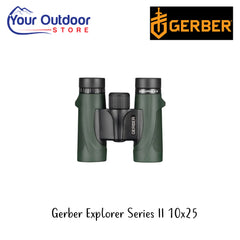 Gerber Explorer Series ll 10 x 25 | Hero Image Showing All Logos And Titles.