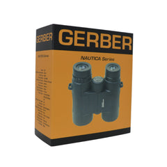 Black | Gerber Nautica Series 8x42 Binocular. Shown In Packaging.