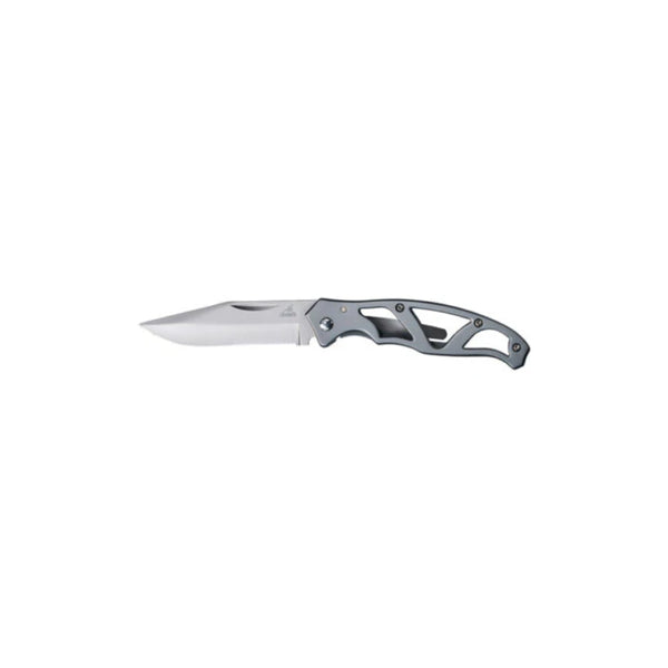 Stainless | Gerber Paraframe Clip Folding Knife Image Showing No Logos Or Titles.