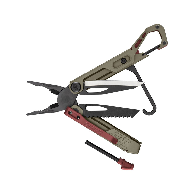 Brown | Gerber Stakeout Strike Camp Multi-Tool Image Showing No logos Or Titles.