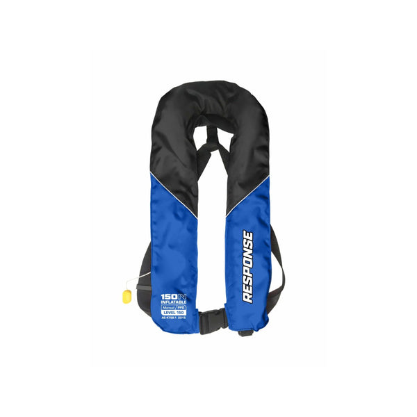 Blue | Gillies Response Manual PFD Inflatable Adult Image Showing No Logos Or Titles.
