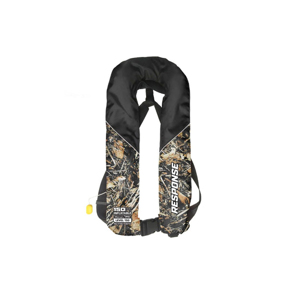 Camo | Gillies Response Manual PFD Inflatable Adult Image Showing No Logos Or Titles.