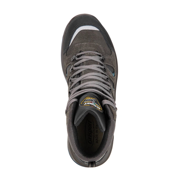 Grey Black Blue | Grisport Flinders Mid WP Image Showing Top View.