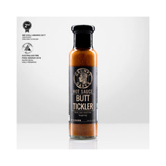 Grumpy Gary's Hot Sauce-Butt Tickler | Image Showing No Logos Or Titles.