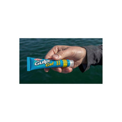 35 ml | Berkley Gulp Gel Rub On Scent Image Showing Gel Tube Out On The Water.