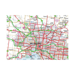 Hema City Map Melbourne & Region 13th Edition | Image Showing Highways, And Major Roads , Close Up View.