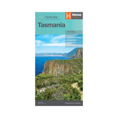 Hema Handy Map Tasmania | Image Showing No Logos Or Titles.