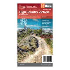 Hema High Country Victoria - South West. Cover Page.