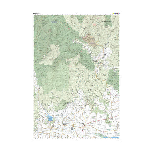 Hema High Country Victoria - South West. Large View of Map.