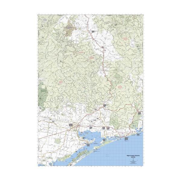Hema High Country Victoria - South East Map. Open Map Showing Mapping Information. 