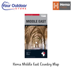 Hema Middle East Country Map | Hero Image Showing All Logos And  Titles.