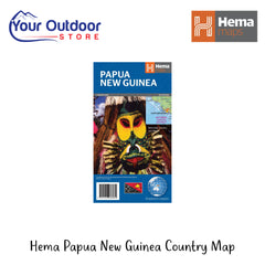 Hema Papua New Guinea Country Map | Hero Image Sowing All Logos And Titles.