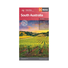 Hema South Australia State Map | Image Showing No Logos Or Tiitles.