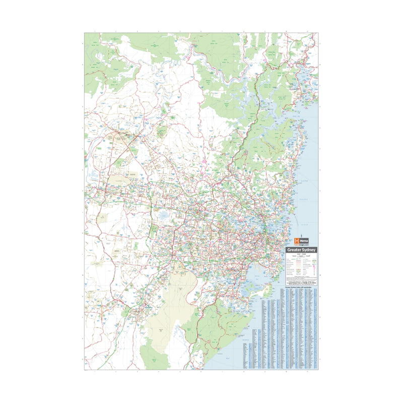 Hema Sydney And Region Map