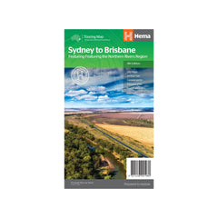 Hema Sydney To Brisbane Touring Map | Image Showing No Logos Or Titles.