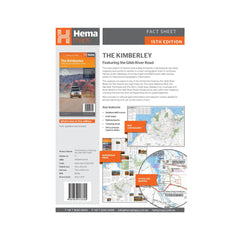 Hema The Kimberley Map | Image Showing Fact Sheet.