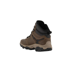 Chocolate | Hi-Tec Altitude X-Plorer Mid WP Womens Image Showing Back View.