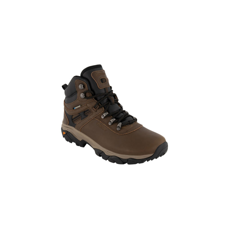 Chocolate | Hi-Tec Altitude X-Plorer Mid WP Womens Image Showing No Logos Or Titles.