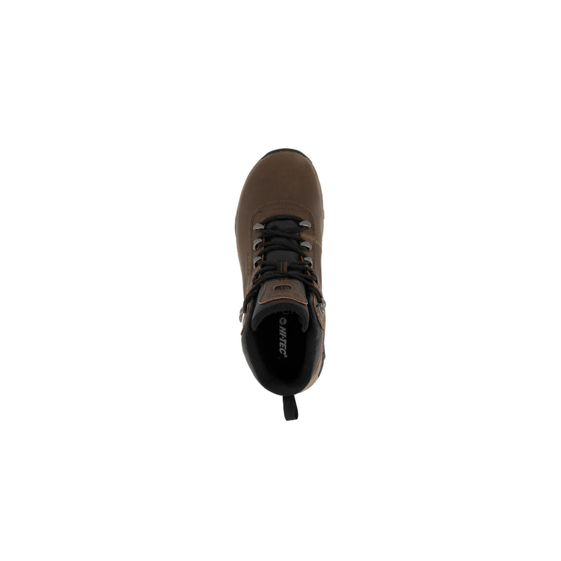 Chocolate | Hi-Tec Altitude X-Plorer Mid WP Womens Image Showing Top View.