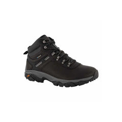 Black | Hi-Tec Altitude X-Plorer Mid WP Mens Image Showing No Logos Or Titles.