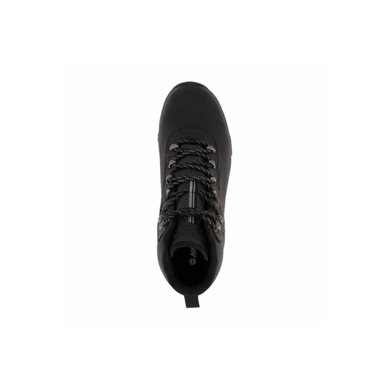 Black | Hi-Tec Altitude X-Plorer Mid WP Mens Image Showing Top View.