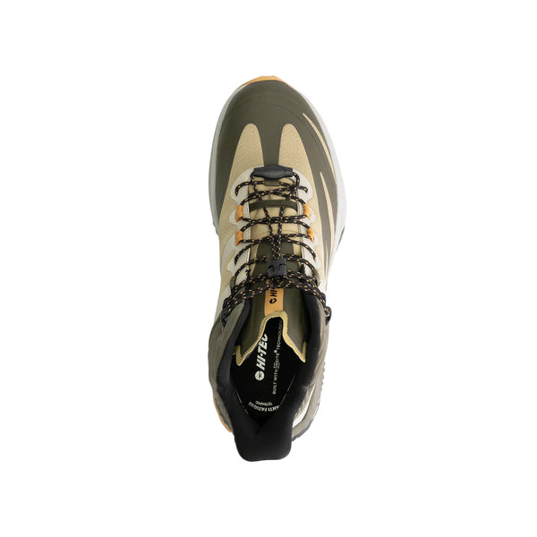 Hi-Tec Nomad Mid Water Proof Men's Shoe | Image Showing Top View.