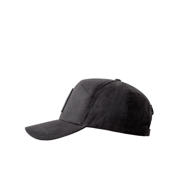 Black | Hunters Element Alp Cap Image Displaying Side View.