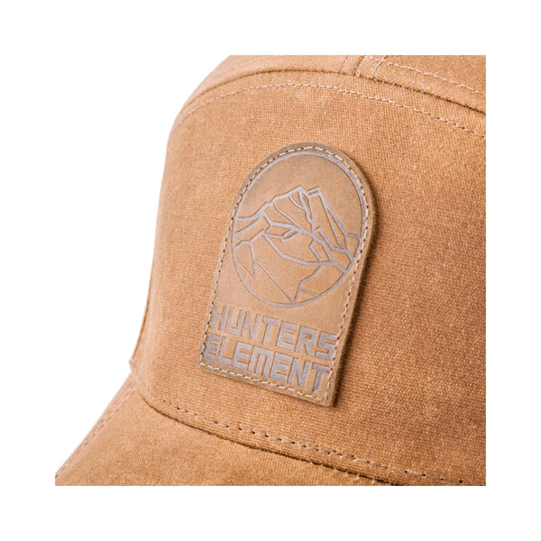 Nubuck | Hunters Element Alp Cap Image Displaying Close Up Of Logo.