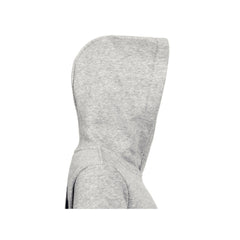 Grey Marle | Hunters Element Alpha Stag Kids Hoodie Image Showing Close Up Of The Hood, Side View.