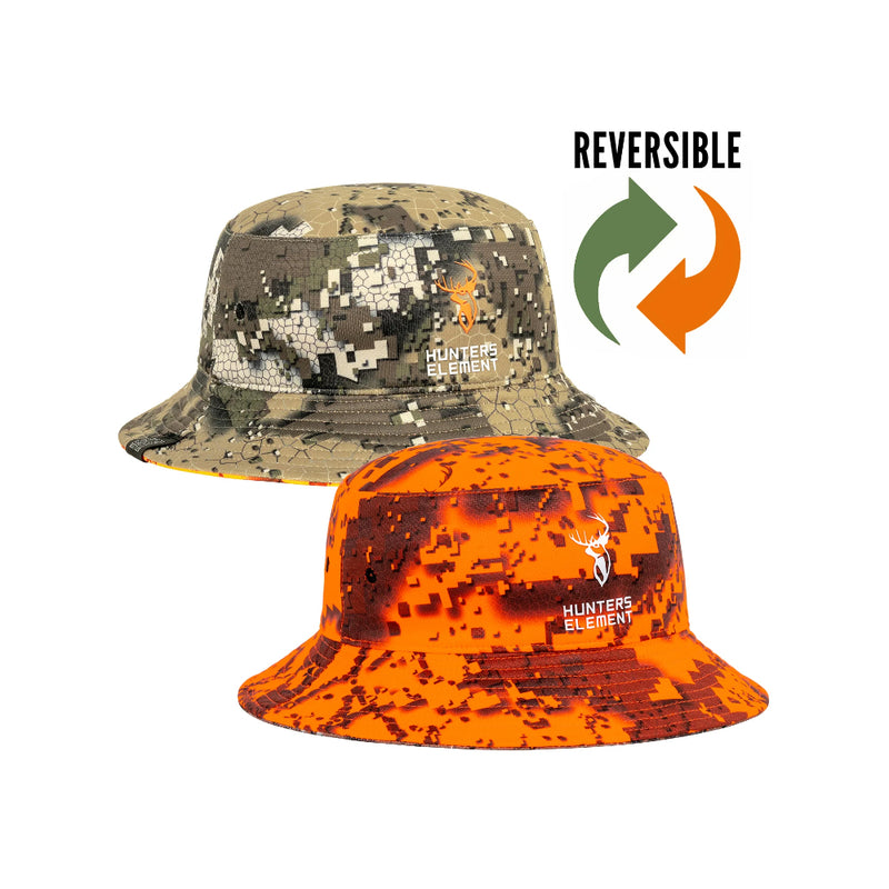 Desolve Veil / Desolve Fire Veil | Hunters Element Adult Shift Bucket Hat Image Showing No Logos Or Titles.