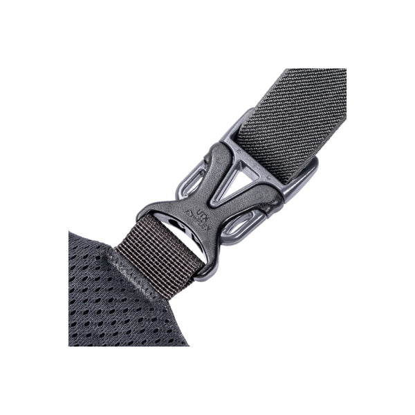 Desolve Veil | Hunters Element Apex Bino Defender Image Showing Close Up View Of Clips, Closed.
