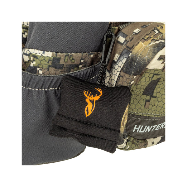 Desolve Veil | Hunters Element Apex Bino Defender Image Showing Close Up View Of Rain Cover Pouch, Closed.