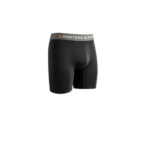 Black | Hunters Element Apex Hunting Boxer Briefs Image Showing No Logos Or Titles.