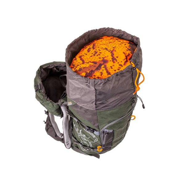 Forest Green | Hunters Element Boundary Pack Image Displaying Top View Of Open Pack.