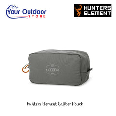 Hunters Element Caliber Pouch | Hero Image Showing All logos And Titles.