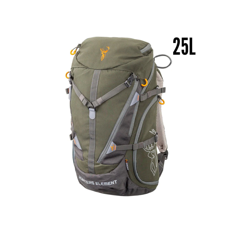 Forest Green | Hunters Element Canyon Pack 25L Image Displaying No Logos Or Titles.