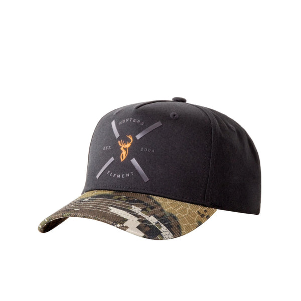 Desolve Veil Black | Hunters Element Cross Cap Image Showing No Logos Or Titles.